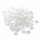 100 Pcs White Soft Sponge Earphone Headphone Ear Pad Cover Replacement H4C5