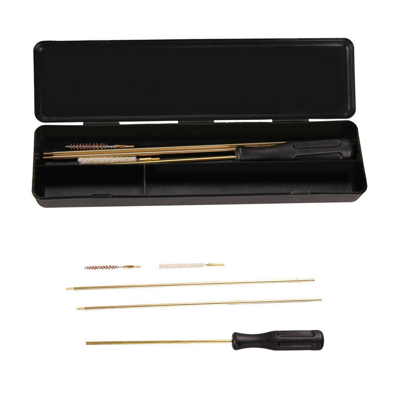 1 Set Cleaning Tools for .177 & .22 Rifles Pistols (4.5mm & 5.5mm) with Brushes