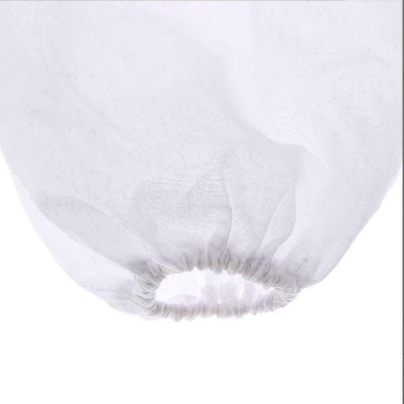 Beekeeper Beekeeping Jacket Protective Veil Smock Bee Equipment Suit Hat Q2M8