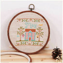Embroidery Hoops Cross Stitch Hoop Ring Imitated Wood Circle Set Display Fr W5J9