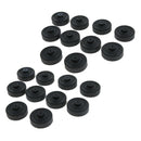 20 Pcs Rubber Diaphragm for Aquarium Air Pumps(Inner Diameter:3 cm)