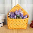 Natural Fir Handmade Wall Hanging Woven Basket Flower Fruits Storage Case