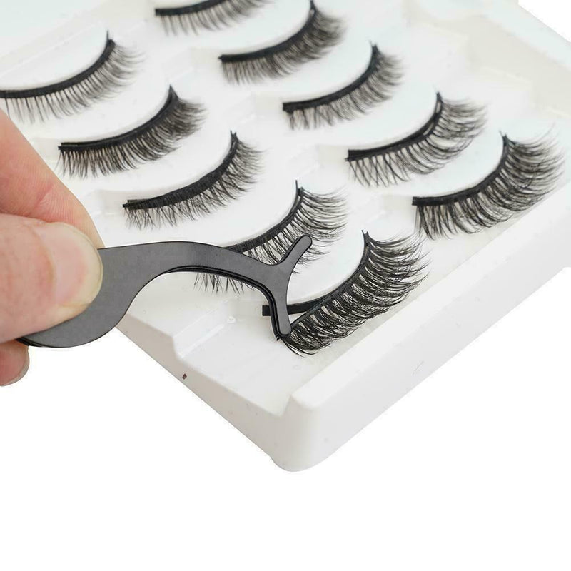 40g Magnetic Liquid Eyeliner False Eyelashes Tweezer Set Waterproof Long-La T7R3