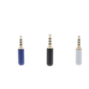 3.5mm 1/8 inch Male Repair headphone Stereo Jack Plug Metal Audio Soldering &