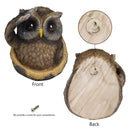Lifelike Owl Tree Hugger Garden Statues Animals Tree Sculpture Garden Decor