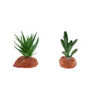 2Pieces Aquarium Fish Tank Landscaping