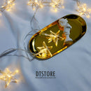 Modern Stainless steel Storage Trays Ellipse Tray Stainless Steel Jewelry R U3H8
