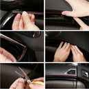 2PCS 5M B-Shape Type Trim Rubber Strip Universal Car Edge Seal Weather-strip