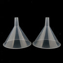 150mm Plastic Short Stem Funnel for Kitchen Laboratory Liquid Transfer 2Pack