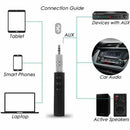 3.5mm Jack Bluetooth Car Kit Wireless Hands-free Music Audio Receiver Adapt Q3G6