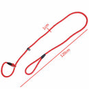1pc Durable Pet Dog Nylon Adjustable Loop Training Leash Slip Lead Traction