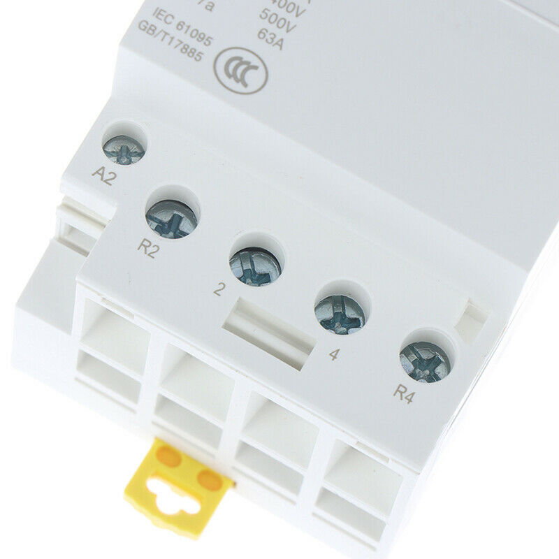 4P 63A 2NC 2NO 220V 400V~ 50/60HZ Din rail Household ac contactorBX