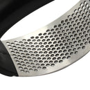 Stainless steel manual garlic press crusher squeezer masher home kitchen tool M&