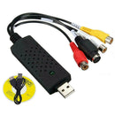 USB 2.0 Audio Video VHS to PC DVD VCR Converter Capture Card Best Adapter L0D0