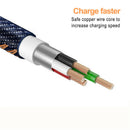 2.1A fast charge cowboy data cable USB data sync smart phone universal char