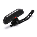 Bicycle Cycling USB Rechargeable Warning Light Front Rear LED Tail Lamp UK SP JR