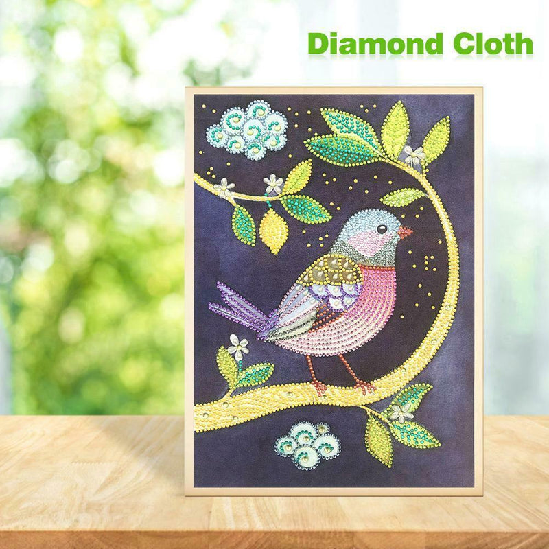 5D DIY Special Shaped Diamond Painting Bird Cross Stitch Mosaic Craft Kits