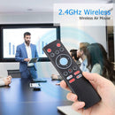 T1+ Voice Remote Control  2.4G Wireless Air Mouse Gyro for Android TV Box