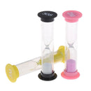 6Pcs 30s/1/2/3/5/10min hourglass sandglass sand clock kids toys kitchen timer LJ