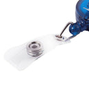 10 Retractable Reel Recoil ID Badge Lanyard Name Tag Key Card Holder Belt C