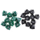 20pcs Acrylic 8 Sided D8 Dices Dies for Casino Poker Card Dice Guessing Game