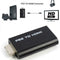 PS2 to HDMI Video Converter Adapter with 3.5mm Audio Monitor Output For HDT New