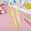 15cm Cute Plastic Ruler Creative Fruit Ruler For Kids Student Novelty'Stationery