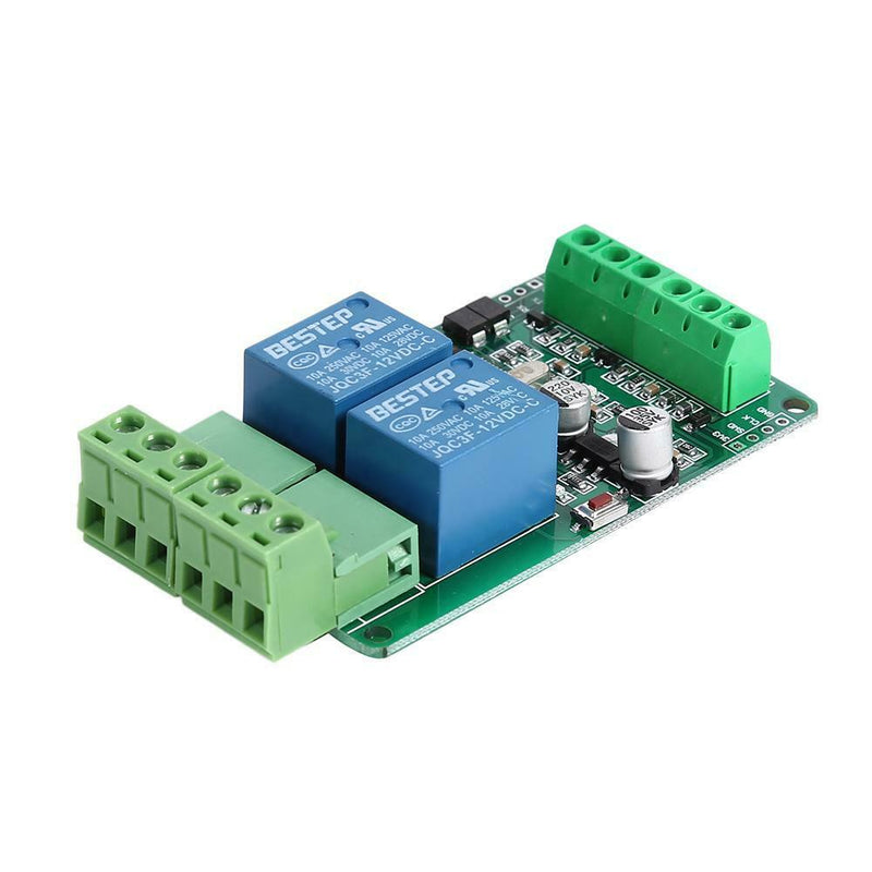 Modbus RTU 2 Way Relay Module Output 2 Channel Switch RS485 TTL 12V Input A