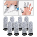 16x Safety Anti-Cut Finger Cots HPPE Finger Sleeve Cover for Gardening