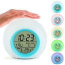 LED color changing multifunction digital alarm clo_