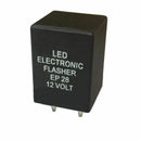3-Pin EP28 Electronic LED Flash Relay Decoder 12V Fixed Turn Signal Super Flash