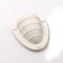 White Wire Cable Vent Cover, Nylon Clamshell Clam Shell Vent Ventilator for Boat