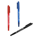 3x Dual Tip Skin Marker Pen Scribe Piercing Pen Tattoo Supply Body Art Tools