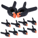 10PC 4inch DIY Tools Plastic Nylon Toggle Clamps For Woodworking Spring Black