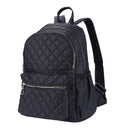 Women Large Capacity Lattice Backpack Preppy Nylon Shoulder School Bags