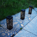 6Pcs Waterproof LED Solar Lawn Garden Lights for Outdoor Yard Street Landsc
