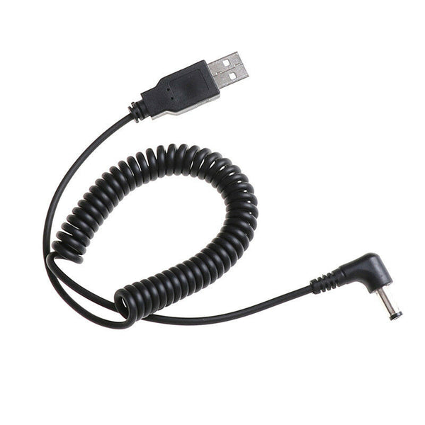 1.5m USB 2.0 Male to 5V DC Power 5.5mm x 2.1mm Barrel Adapter Connector CaMO