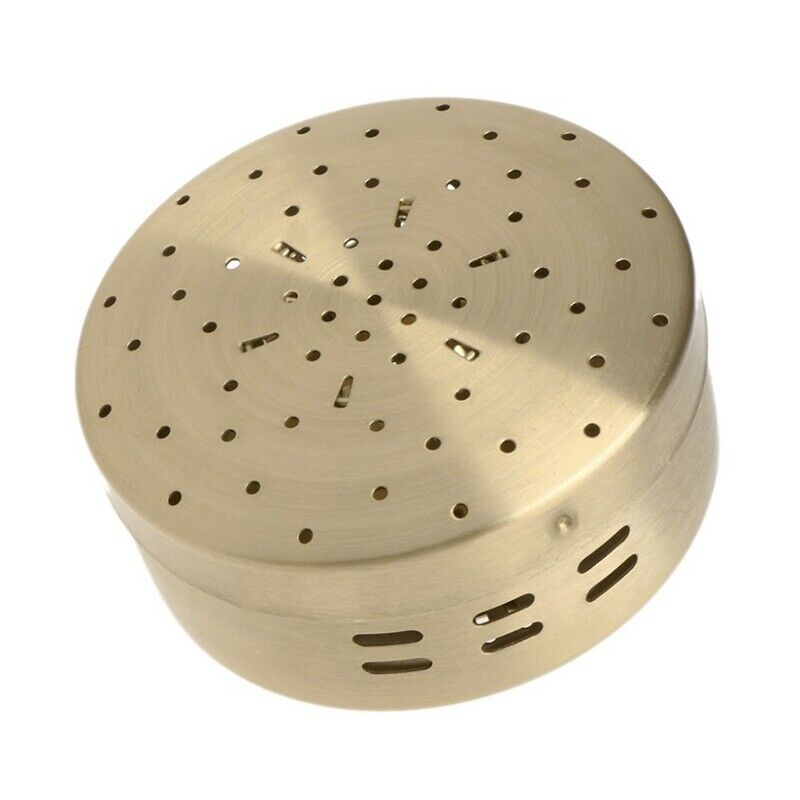 Portable Copper Acupuncture Moxa Box Moxibustion Therapy Moxa Stick Burner  A2W8