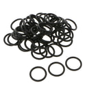 Rubber Flat Washers 50pcs O-Ring Washer Seals Assortment Gaskets 17x2.65mm