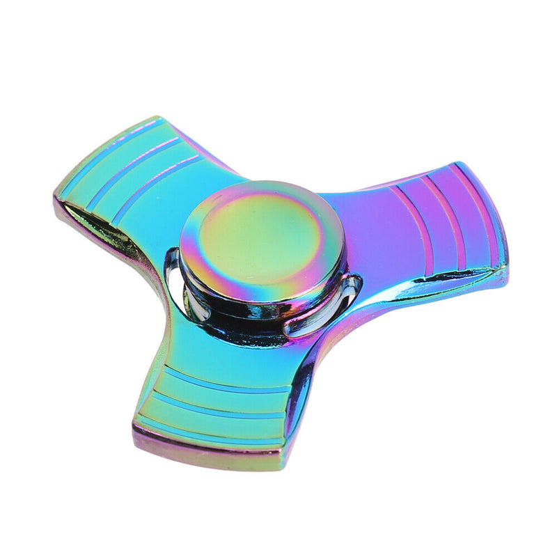 Fidget Spinner Rainbow Metal Hand Spinner EDC Fingertip Gyro ADHD