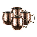 Small Moscow Mule Cup Copper 2 Ounce 60ml Drinking Mug - 4 Pack