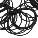 6mmx7mm Dia Flexible Corrugated Conduit Tube Pipe Hose Black 21M