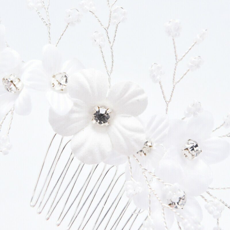 1pc Bridal Rhinestone Flower Hair Comb Wedding Hair Accessories Hair Jewel%!