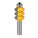 1/2" Shank Bead&Triple Router Bit Cutters For Woodworking Cutter - 1-3/8''H