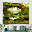 Hanging Tapestry Polyester Blanket Bedspread for Living Room 230 x 150cm