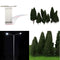 Mini Painted Tree Models + 3V LED Lights HO Layout for Diorama Architecture