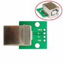 5 Pieces USB Type B Female Socket Breakout Board to DIP Converter
