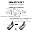 Veison Motorcycle Disc Lock Waterproof Alarm Lock Bicycle Bike Disc Lock Wa