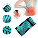 Acupuncture Massage Cushion Pillow Yoga Mat Muscle Spike Pad (2pcs/set) A