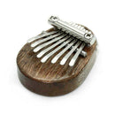 8 Keys Mini Kalimba Sansula Thumb Piano Mbira Solid Toys Wood Gift Christma A6S2